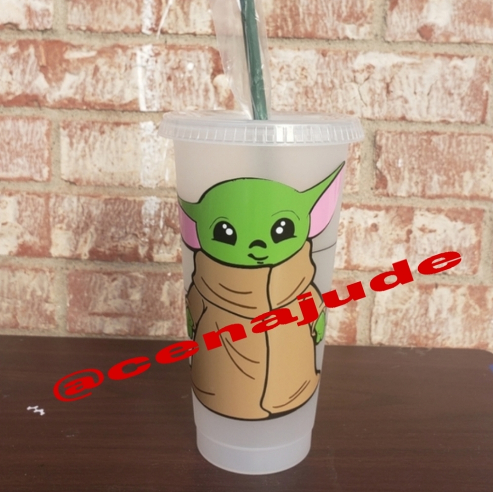 X1 Custom made Starbucks reusable tumbler